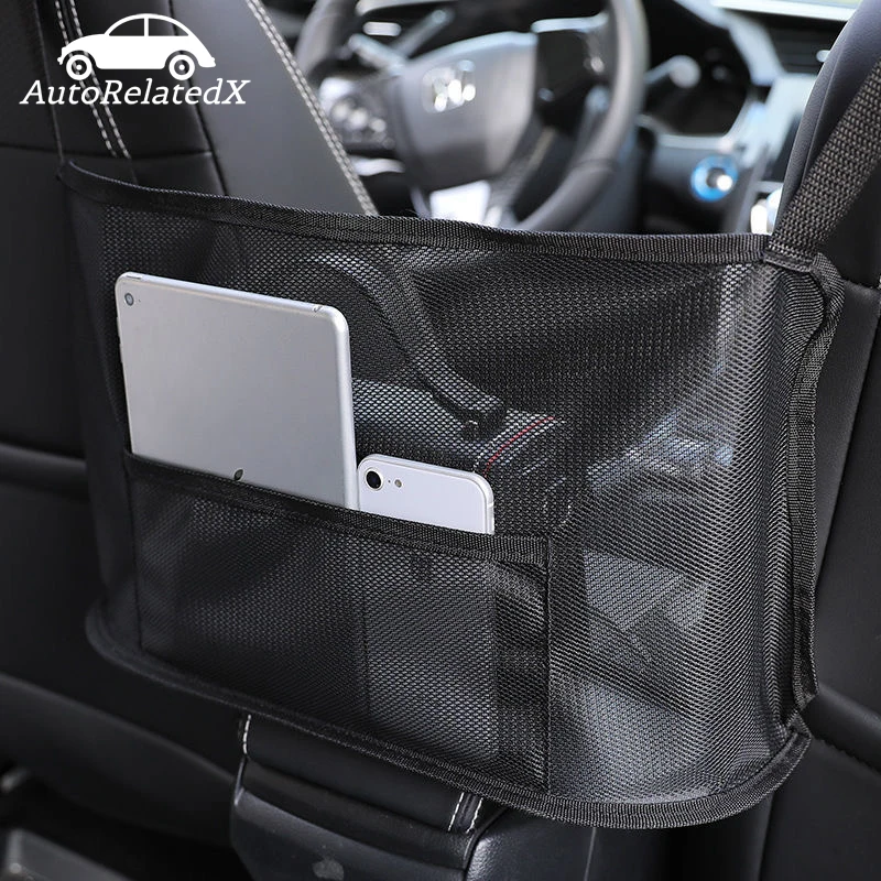 Car Net Pocket Seat Back Mesh Organizer Handbag Car Seat Storage Net Bag Sundries Pouch Phone Document Car Accessories
Car Net Pocket Seat Back Mesh Organizer Handbag Car Seat Storage Net Bag Sundries Pouch Phone Document Car Accessories