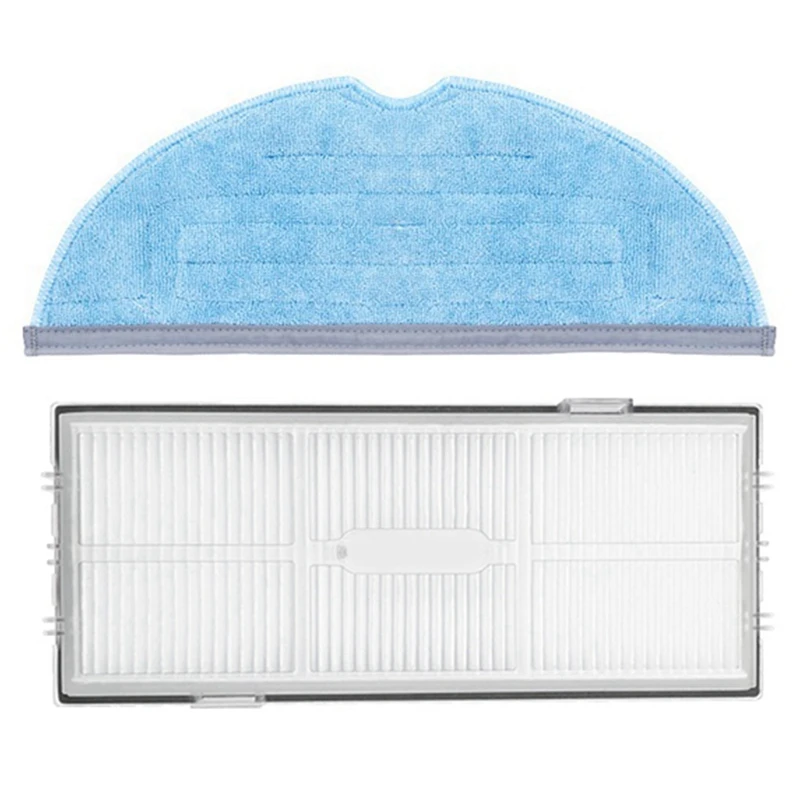 2 Set Vacuum Cleaner Parts: 1 Set Filter Detachable Main Brush Mop Cloth Side Brush & 1 Set Main Brush Mop Cloth
2 Set Vacuum Cleaner Parts: 1 Set Filter Detachable Main Brush Mop Cloth Side Brush & 1 Set Main Brush Mop Cloth
