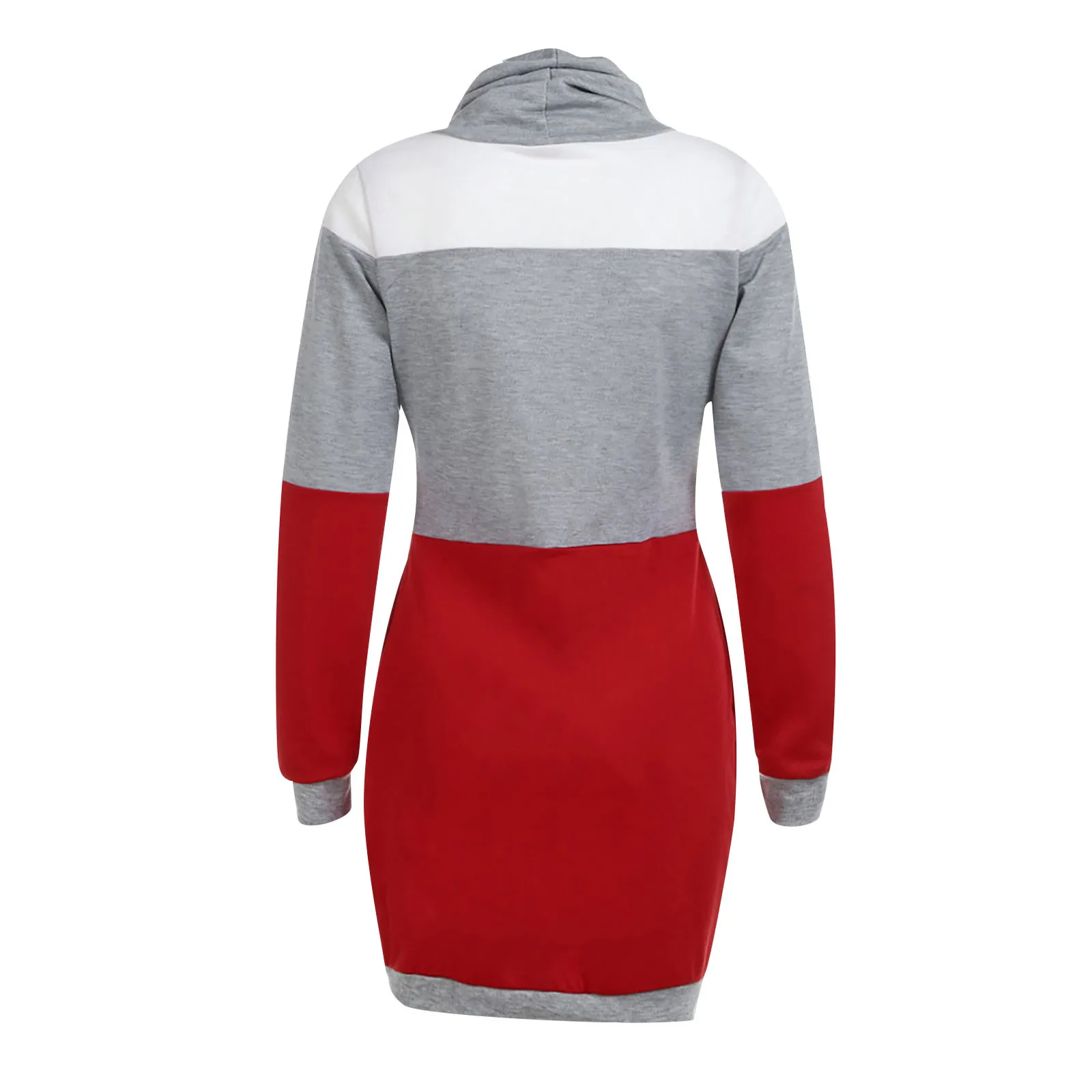 Women's Elegant Casual Patchwork Hoodie Dress Fashion Slim Dresses Turtleneck Long Sleeve Hooded Sweatshirt Mini Dress Vestidos
Women's Elegant Casual Patchwork Hoodie Dress Fashion Slim Dresses Turtleneck Long Sleeve Hooded Sweatshirt Mini Dress Vestidos