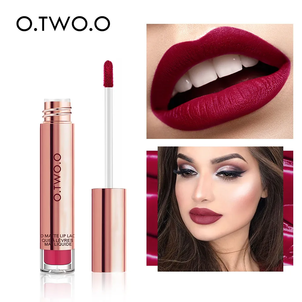 O.TWO.O Matte Liquid Lipstick Sexy Waterproof Moisturizer Smooth Lip Stick Long-lasting Lip Tint Cosmetic Lip Makeup 12 Colors
O.TWO.O Matte Liquid Lipstick Sexy Waterproof Moisturizer Smooth Lip Stick Long-lasting Lip Tint Cosmetic Lip Makeup 12 Colors