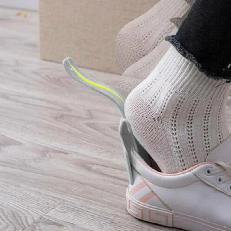 1PCS Lazy Unisex Wear Shoe Horn Helper Shoehorn Shoe Easy On And Off Shoe Sturdy Slip Aid Tools Shoe Horn Lifte 
1PCS Lazy Unisex Wear Shoe Horn Helper Shoehorn Shoe Easy On And Off Shoe Sturdy Slip Aid Tools Shoe Horn Lifte