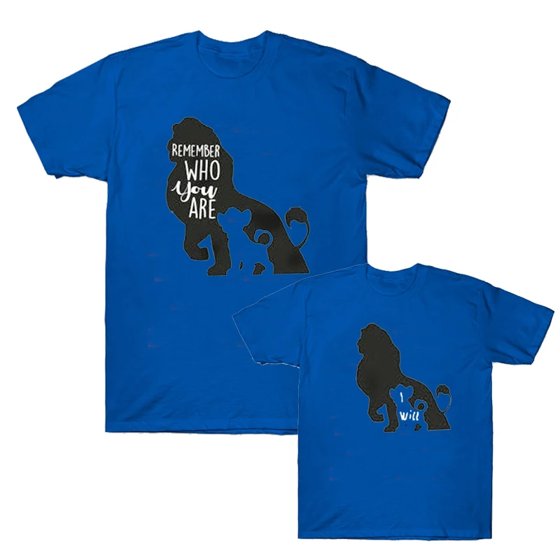 Daddy and Me Outfits Lion King T-Shirt Family Matching Outfit DAD and KIDS Cotton O-Neck Short Sleeve T Shirt
Daddy and Me Outfits Lion King T-Shirt Family Matching Outfit DAD and KIDS Cotton O-Neck Short Sleeve T Shirt