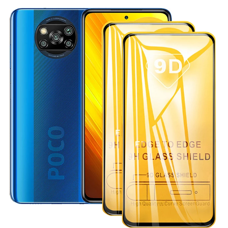 Защитное стекло Poco F M X 3 Pro для Xiaomi X3 NFC F3 M3 2 шт. mi 11t pro 11 t mi11t mi11 tpro mi11tpro | Мобильные
