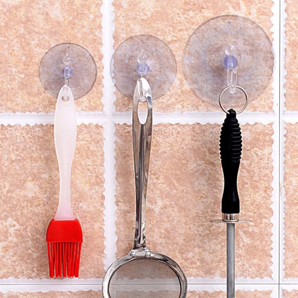 1 PCS Wall Hooks Hanger Kitchen Bathroom Suction Cup Sucker Accessorie Transparent 2.5/3/3.5/8cm
1 PCS Wall Hooks Hanger Kitchen Bathroom Suction Cup Sucker Accessorie Transparent 2.5/3/3.5/8cm