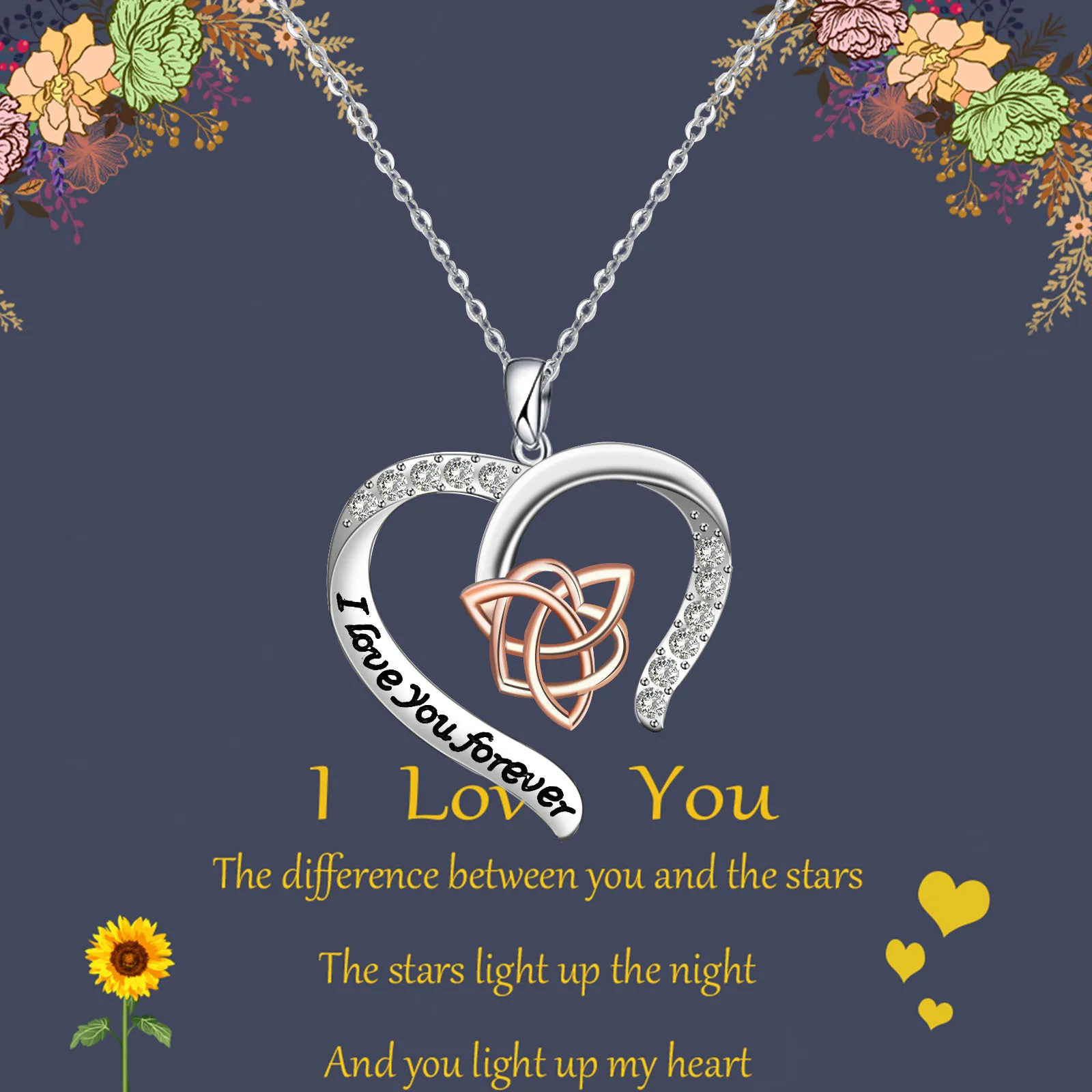 New Hot Fashion Romantic Chain Choker Necklace Luxury Crystal CZ Love Heart Pendant Necklaces Women Party Jewelry Gifts
New Hot Fashion Romantic Chain Choker Necklace Luxury Crystal CZ Love Heart Pendant Necklaces Women Party Jewelry Gifts