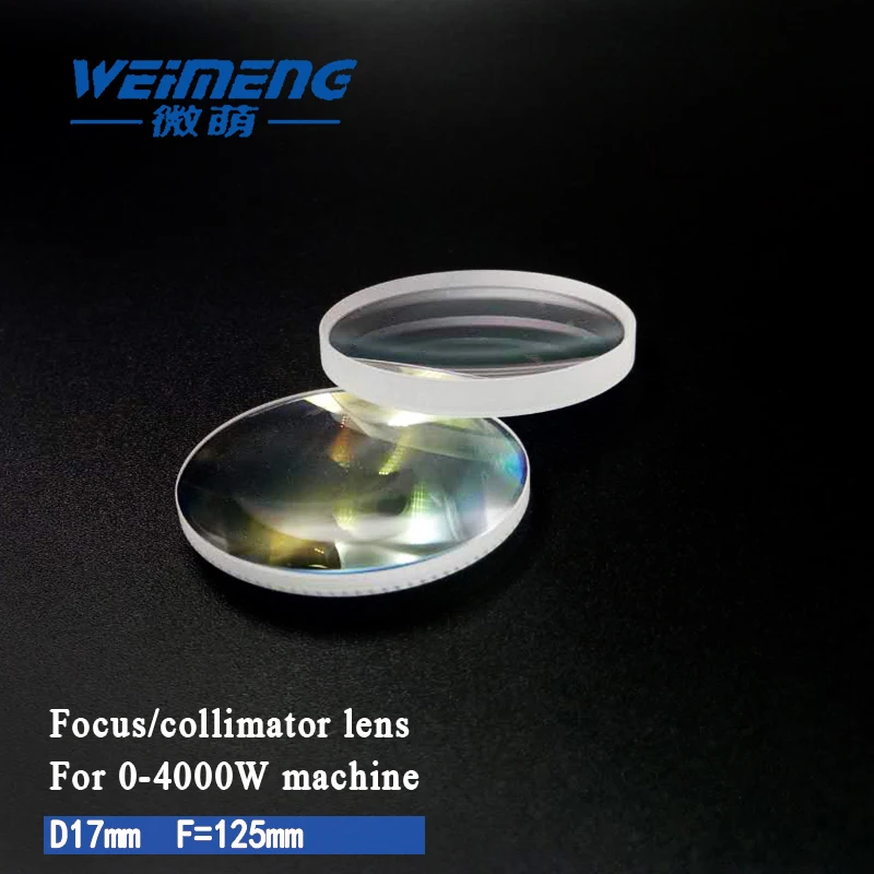 Weimeng Focus/collimator lens Dia17mm F = 125 мм JGS1 кварцевый двойной выпуклый + форма мениска для лазерной сварки 0-4000 Вт
Weimeng Focus/collimator lens Dia17mm F = 125 мм JGS1 кварцевый двойной выпуклый + форма мениска для лазерной сварки 0-4000 Вт