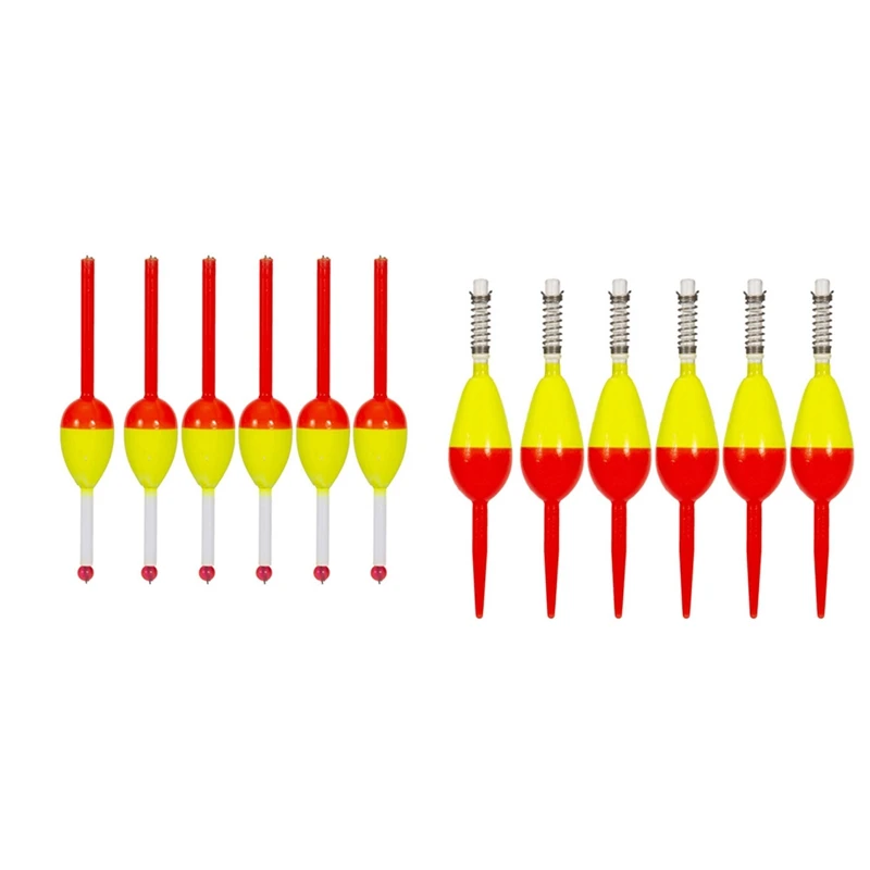 6Pcs Fishing Floats and Bobbers Balsa Wood Floats Spring Bobbers Oval Stick Floats Slip Bobbers Fishing Accessories
6Pcs Fishing Floats and Bobbers Balsa Wood Floats Spring Bobbers Oval Stick Floats Slip Bobbers Fishing Accessories