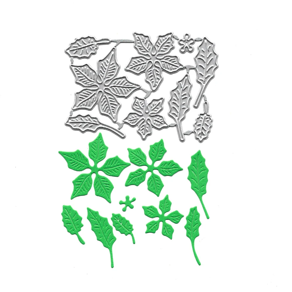 Leaves Metal Cutting Dies Scrapbooking Embossing Folders for Card Making Craft Stencil Hobby Punching for Paper Dies
Leaves Metal Cutting Dies Scrapbooking Embossing Folders for Card Making Craft Stencil Hobby Punching for Paper Dies