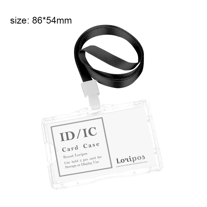 Business Id/ic Badge Card Case Tranluscent Sleeve Company School Office Exhibition Use with Lanyard Badge for Nurse
Business Id/ic Badge Card Case Tranluscent Sleeve Company School Office Exhibition Use with Lanyard Badge for Nurse