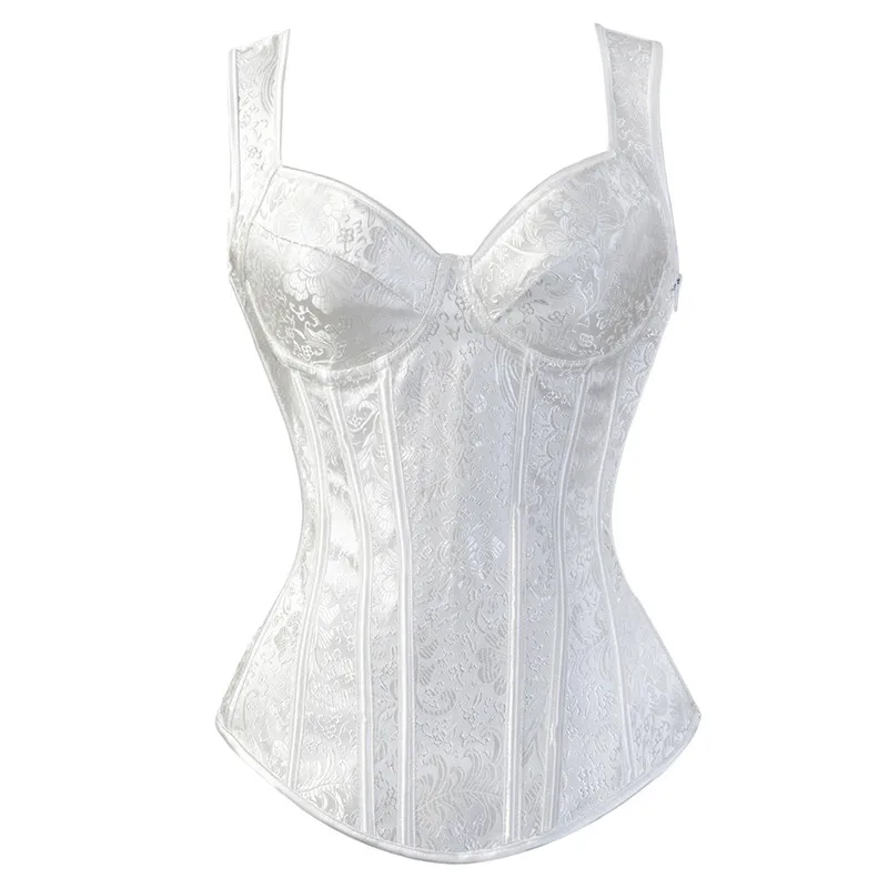 Women's Retro Steampunk Corset Vest Sexy Gothic Overbust Corset Top Straps Lace Up zipper Side Corsets and Bustiers Plus Size
Women's Retro Steampunk Corset Vest Sexy Gothic Overbust Corset Top Straps Lace Up zipper Side Corsets and Bustiers Plus Size