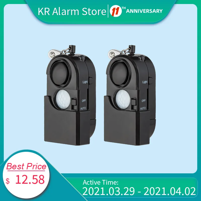 2Pcs Portable Mini 120dB Self Security Anti theft pervert Flashlight Camping Travel Infrared Motion Alarm SOS Sensors Detectors
2Pcs Portable Mini 120dB Self Security Anti theft pervert Flashlight Camping Travel Infrared Motion Alarm SOS Sensors Detectors