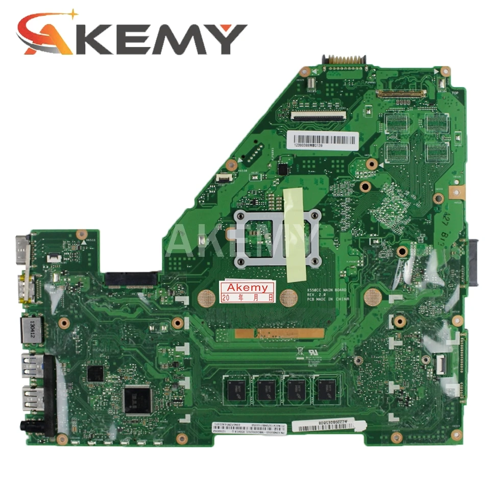 New Akemy X550CC Laptop motherboard for ASUS X550CA X550CL R510C Y581C X550C original mainboard 4GB-RAM I7-3537U/3517U
New Akemy X550CC Laptop motherboard for ASUS X550CA X550CL R510C Y581C X550C original mainboard 4GB-RAM I7-3537U/3517U