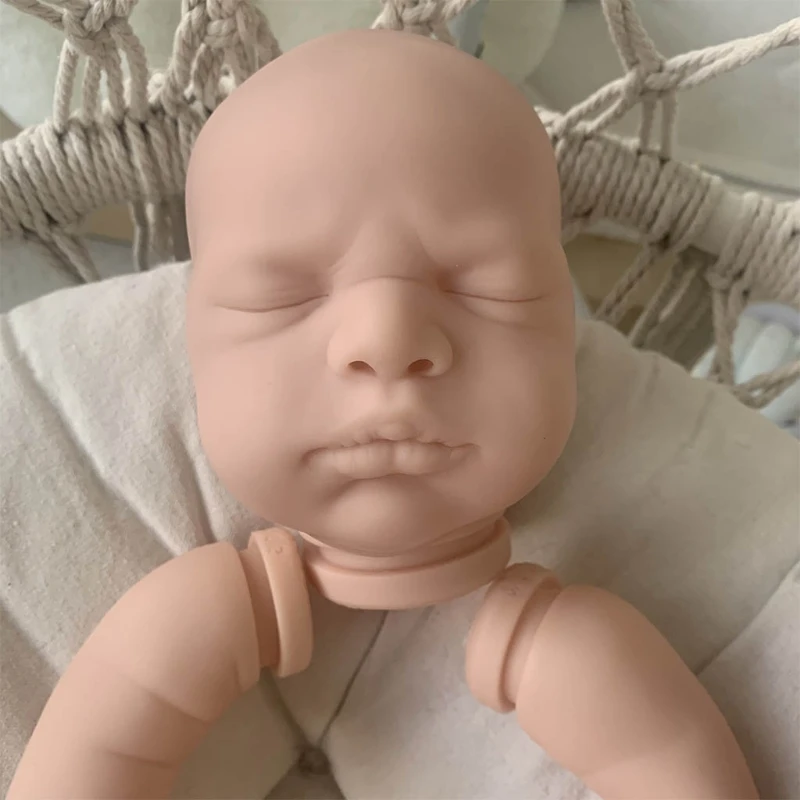 Кукла Reborns 21 дюйм Неокрашенная с головой полными конечностями и тканью для тела