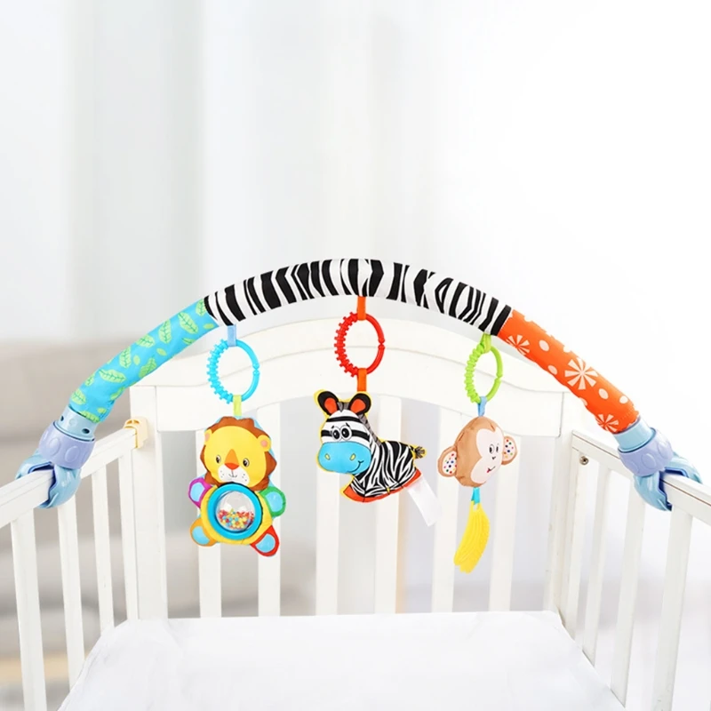 85DE Infant & Toddlers Baby Crib Accessory & Pram Activity Bar Toy for Senses and Motor Skills Development Indoor and Outdoor
85DE Infant & Toddlers Baby Crib Accessory & Pram Activity Bar Toy for Senses and Motor Skills Development Indoor and Outdoor