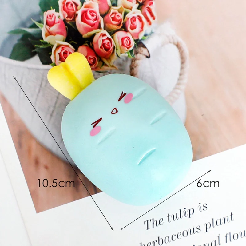 6cm*10.5cm Creative Funny Vegetable Carrot Squeeze Bubbles Pressure Relief Mini Cute Carrot Decompression Toy Gifts
6cm*10.5cm Creative Funny Vegetable Carrot Squeeze Bubbles Pressure Relief Mini Cute Carrot Decompression Toy Gifts