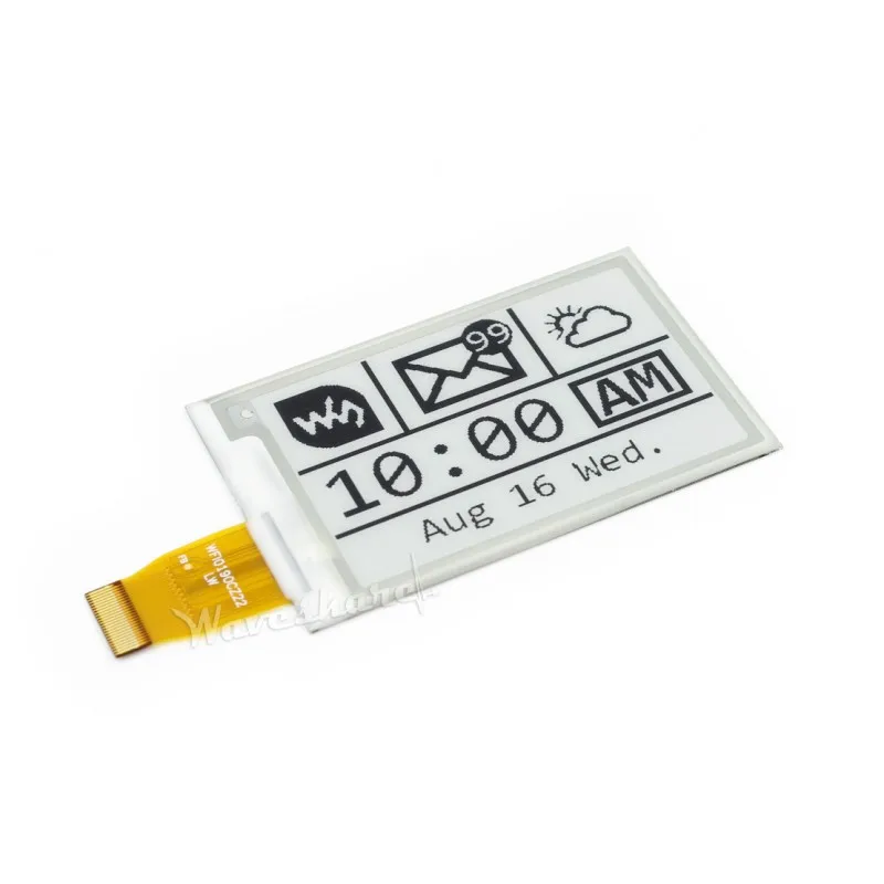 2.7inch e-Paper E-Ink Raw Display, Black White Colors 264x176 Resolution Screen Panel
2.7inch e-Paper E-Ink Raw Display, Black White Colors 264x176 Resolution Screen Panel