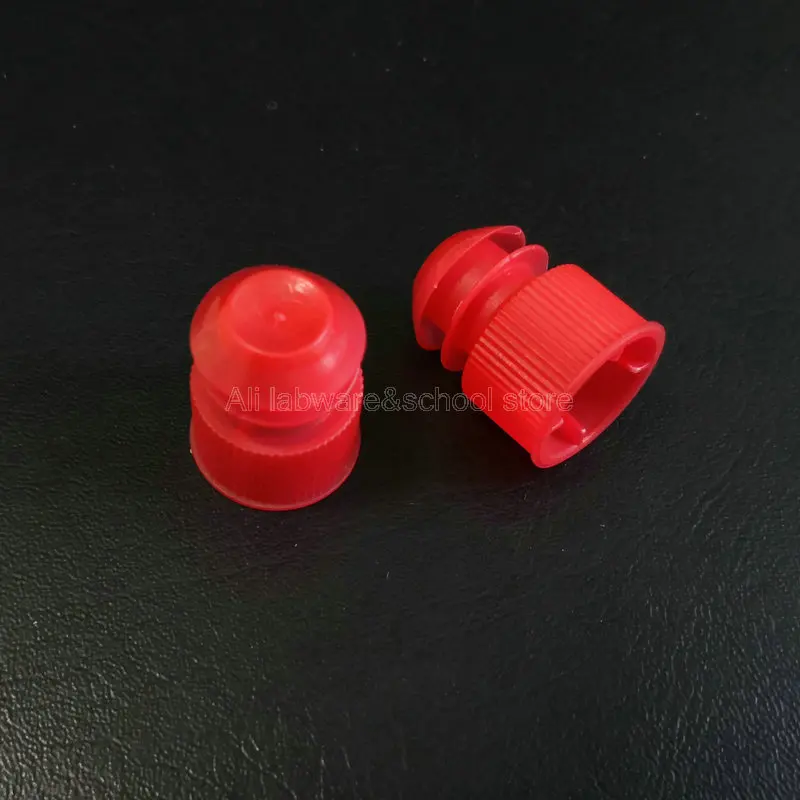 100Pcs/lot 15*100mm Lab Plastic Test Tubes With Red Colorful Plug Cap
100Pcs/lot 15*100mm Lab Plastic Test Tubes With Red Colorful Plug Cap