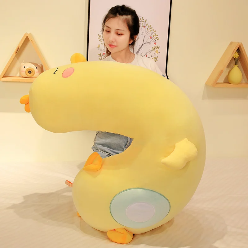 150cm Cute long bending duck plush sleep pillow soft animal toy for kids girls' gift
150cm Cute long bending duck plush sleep pillow soft animal toy for kids girls' gift