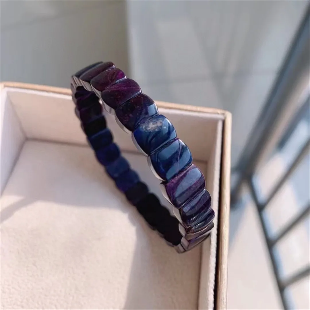 Natural Purple Sugilite Bangle Bracelet Jewelry For Women Men Gift Healing Wealth Crystal 9x6mm Beads Stone Gemstone AAAAA
Natural Purple Sugilite Bangle Bracelet Jewelry For Women Men Gift Healing Wealth Crystal 9x6mm Beads Stone Gemstone AAAAA