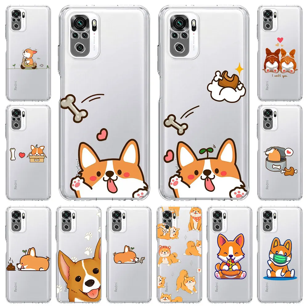 Cute Dog Cartoon Transparent Phone Cover for Redmi 8 8A 9A 9C 9 Note 7 8 9 10 Pro Shell Soft For Xiaomi Mi X3 NFC M3 Case Coque
Cute Dog Cartoon Transparent Phone Cover for Redmi 8 8A 9A 9C 9 Note 7 8 9 10 Pro Shell Soft For Xiaomi Mi X3 NFC M3 Case Coque