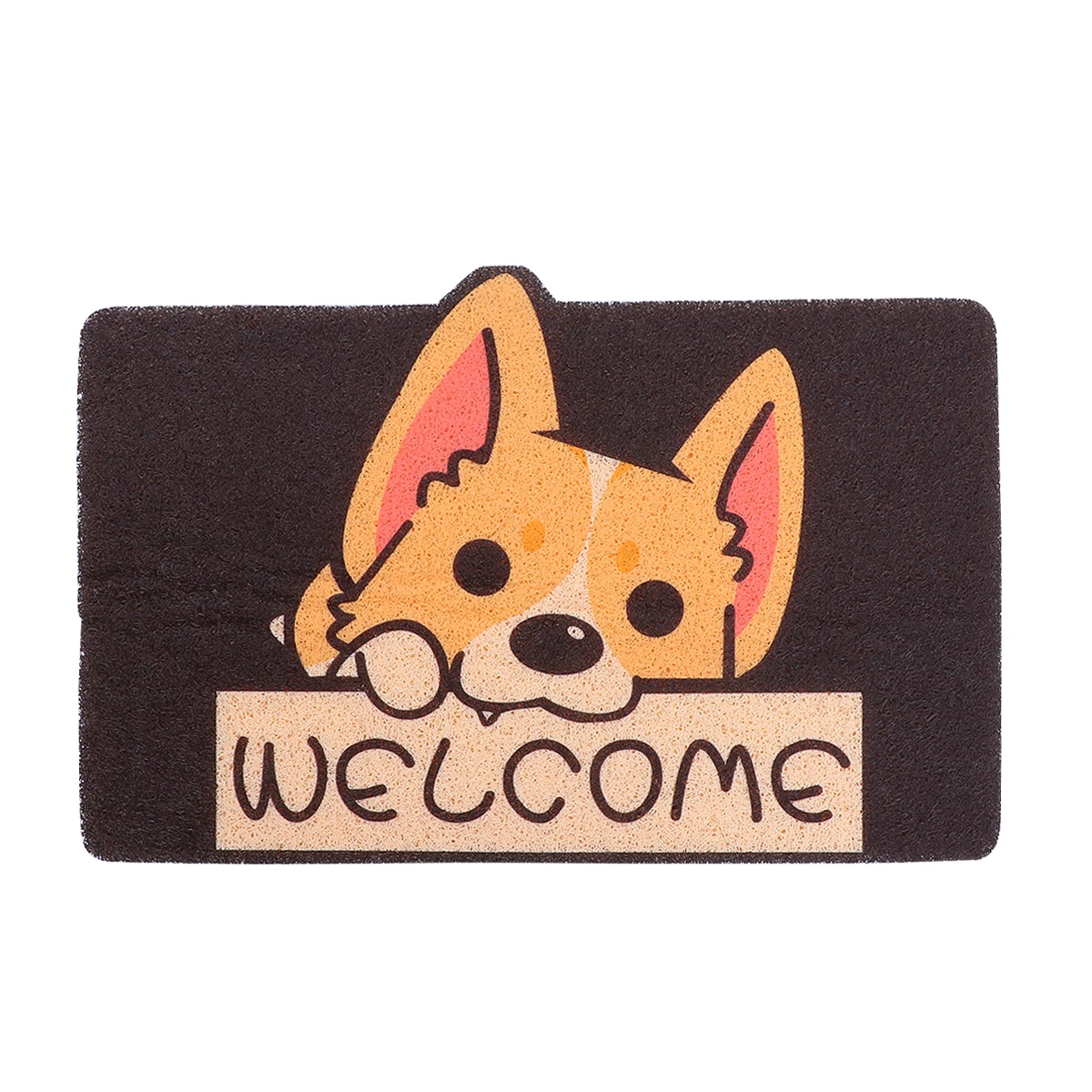 1 шт. нескользящий мультяшный напольный коврик Corgi Придверный для входа в ванную