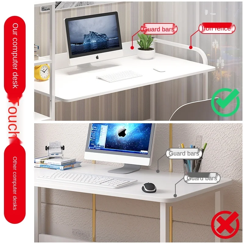 New Nordic Minimalist Laptop Stand Metal Structure Home Office Study Working Table Combination Desktop Bookshelf Space Saving
New Nordic Minimalist Laptop Stand Metal Structure Home Office Study Working Table Combination Desktop Bookshelf Space Saving