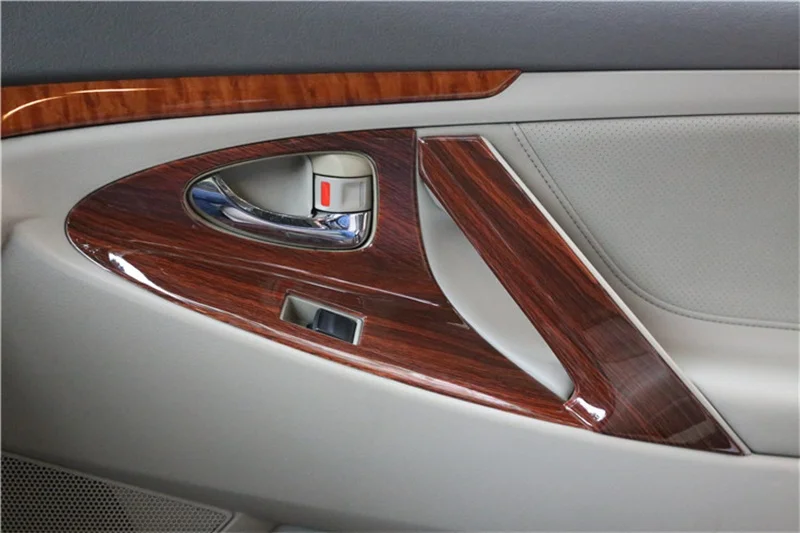 Для Toyota Camry 2006 2007 2008 2009 2010 2011 4 шт. ABS Внутренняя дверь подлокотник ручка крышки