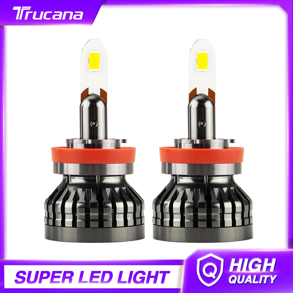 Trucana H4 LED H7 High Power 100W 20000LM Canbus H1 H11 9005 9006 H3 9012 5202 Car LED Light Headlight Turbo Fog Lamp 12V 6000K
Trucana H4 LED H7 High Power 100W 20000LM Canbus H1 H11 9005 9006 H3 9012 5202 Car LED Light Headlight Turbo Fog Lamp 12V 6000K