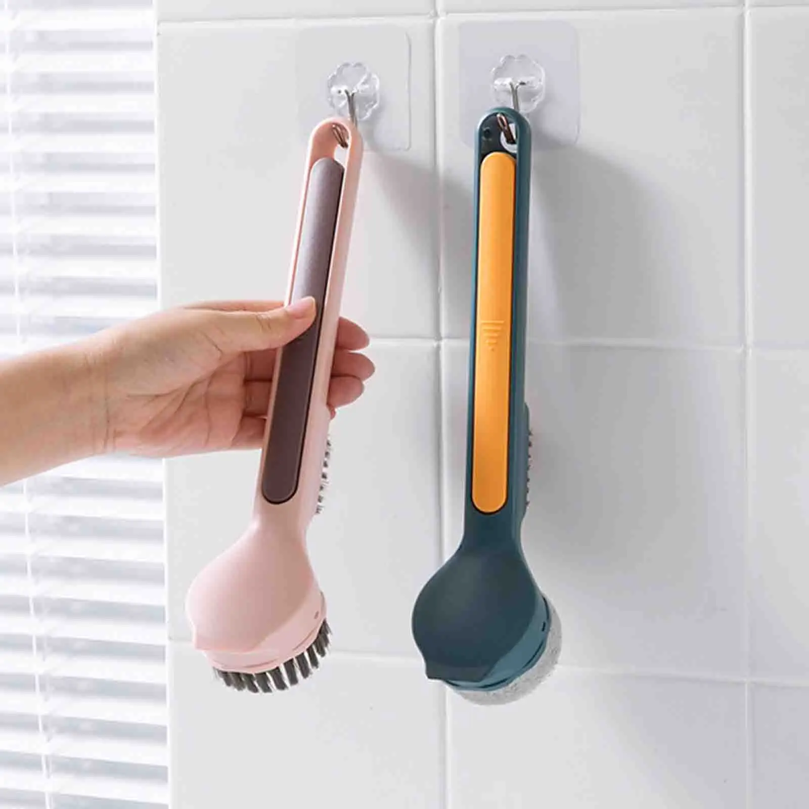 Multifunctional Washing Brush with Long Handle Cleaning Tools Kitchen Supplies K888
Multifunctional Washing Brush with Long Handle Cleaning Tools Kitchen Supplies K888