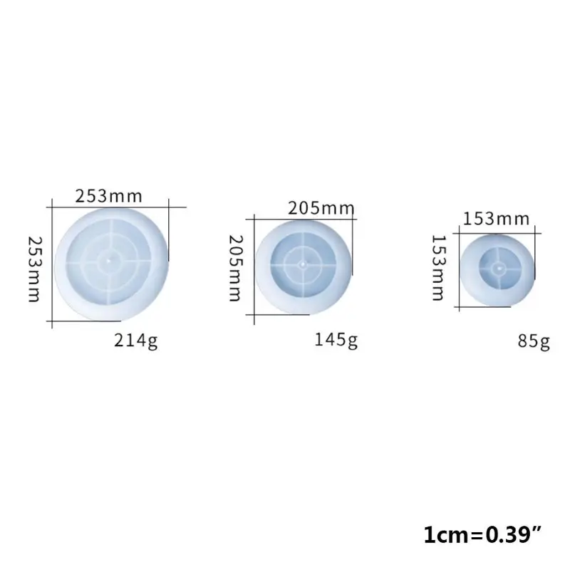 1 Set Crystal Epoxy Resin Mold Three-layer Round 3D Fruit Tray Casting Silicone Mould DIY Crafts Ornaments Making Tools
1 Set Crystal Epoxy Resin Mold Three-layer Round 3D Fruit Tray Casting Silicone Mould DIY Crafts Ornaments Making Tools