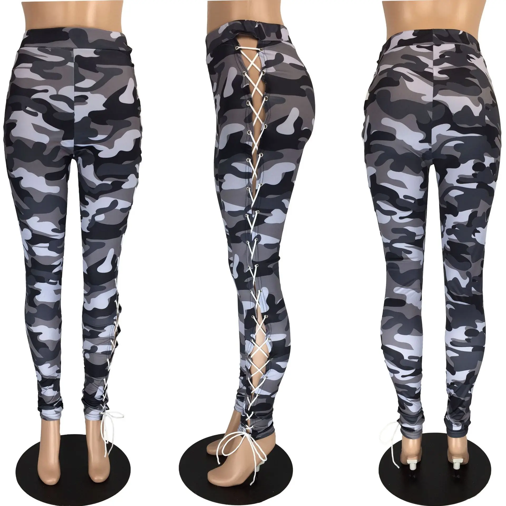 S-2XL Women Casual Bandage Trousers 2021 High Waist Camouflage Print Female Hollow Out Skinny pencil Sports Pants High Quality
S-2XL Women Casual Bandage Trousers 2021 High Waist Camouflage Print Female Hollow Out Skinny pencil Sports Pants High Quality
