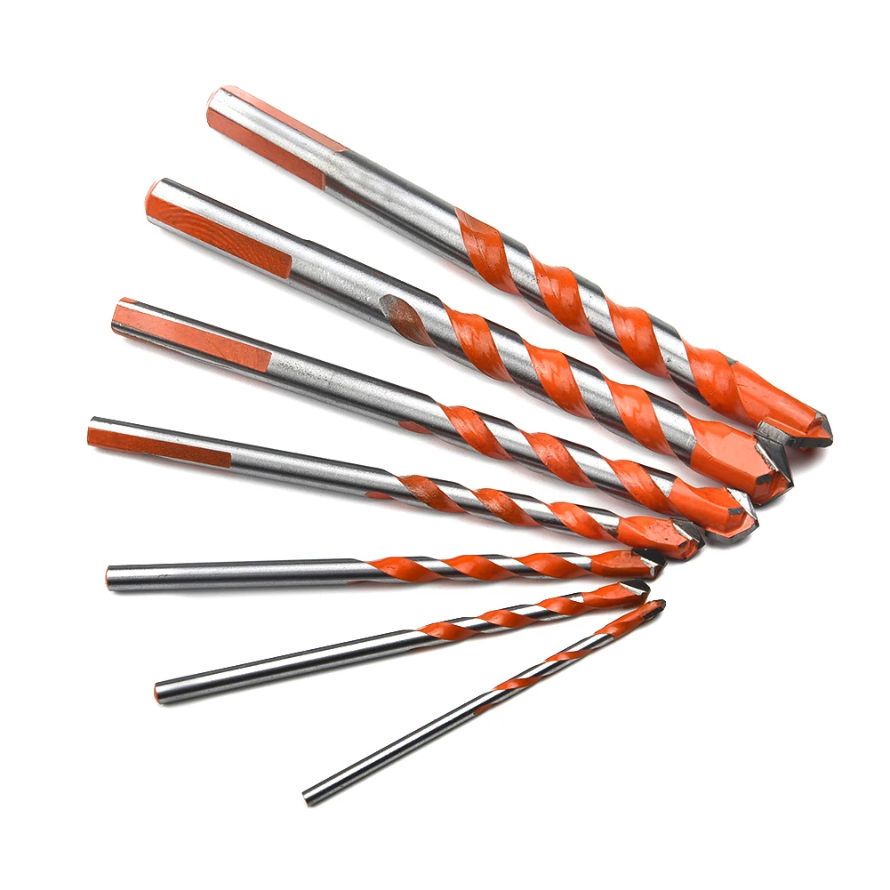 Набор сверл для стекла, керамики, бетона, 3-12 мм, 7 шт. 
Набор сверл для стекла, керамики, бетона, 3-12 мм, 7 шт.