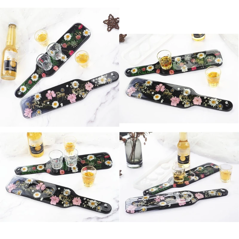 T84A Champagne Glass Mold Serving Board Wine Glass Holder Epoxy Resin Molds Silicone Wine Butler Casting Molds for Wine Bot
T84A Champagne Glass Mold Serving Board Wine Glass Holder Epoxy Resin Molds Silicone Wine Butler Casting Molds for Wine Bot