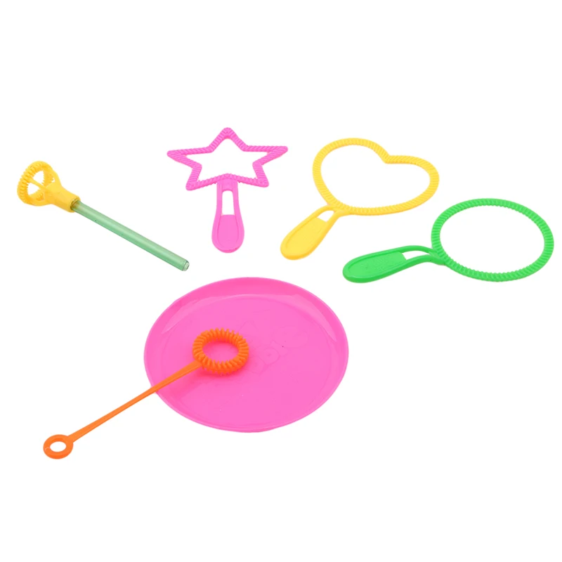 6Pcs/set Blowing Bubble Soap Tools Toy Bubble Sticks Set Bubble Blower Machine Outdoor Bubble Toys for Kids Children Day Gifts
6Pcs/set Blowing Bubble Soap Tools Toy Bubble Sticks Set Bubble Blower Machine Outdoor Bubble Toys for Kids Children Day Gifts