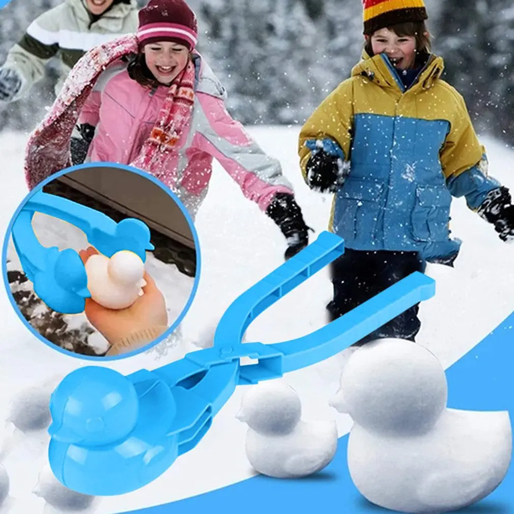 Duck Shaped Snowball Maker Clip Children Outdoor Plastic Winter Snow Sand Mold Tool for Snowball Fight Outdoor Fun Sports Toys
Duck Shaped Snowball Maker Clip Children Outdoor Plastic Winter Snow Sand Mold Tool for Snowball Fight Outdoor Fun Sports Toys