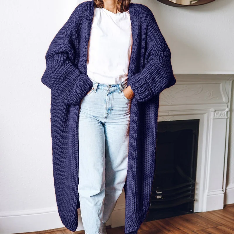 SHUJIN 2021 Cardigan Women Solid Color Long Sleeve Knit Cardigan Sweater Coat Overcoat Loose Ladies Sweaters Coat Plus Size
SHUJIN 2021 Cardigan Women Solid Color Long Sleeve Knit Cardigan Sweater Coat Overcoat Loose Ladies Sweaters Coat Plus Size