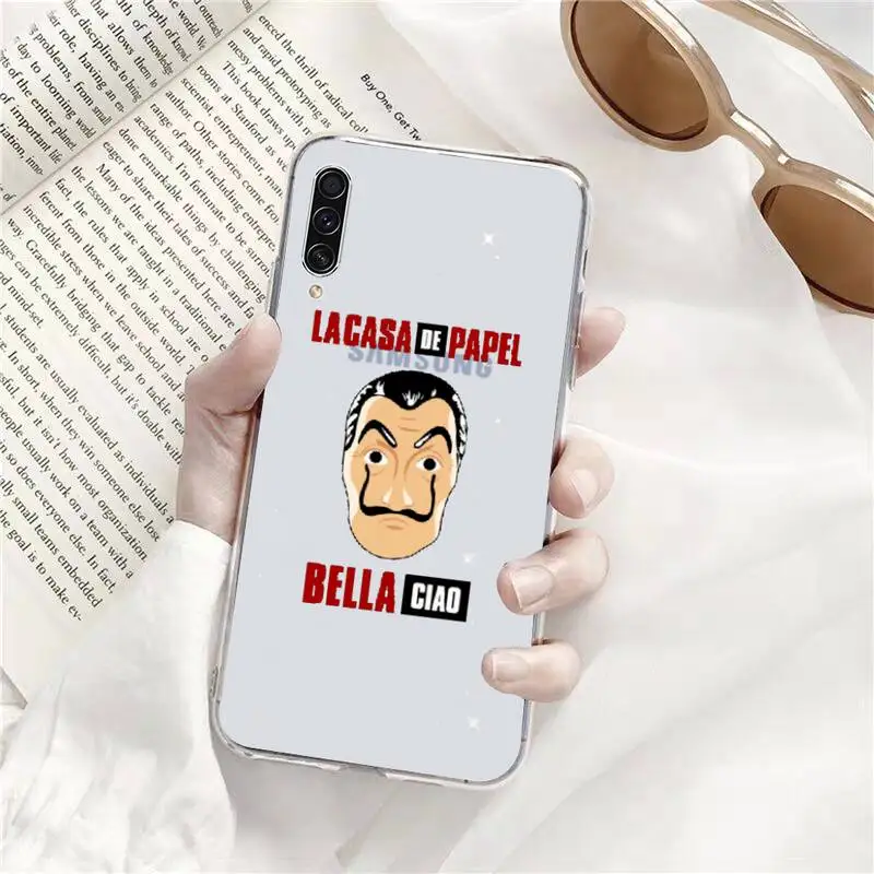 Spain TV Money Heist House Paper Phone Case Transparent For Samsung Galaxy A71 A21s S8 S9 S10 plus note 20 ultra
Spain TV Money Heist House Paper Phone Case Transparent For Samsung Galaxy A71 A21s S8 S9 S10 plus note 20 ultra