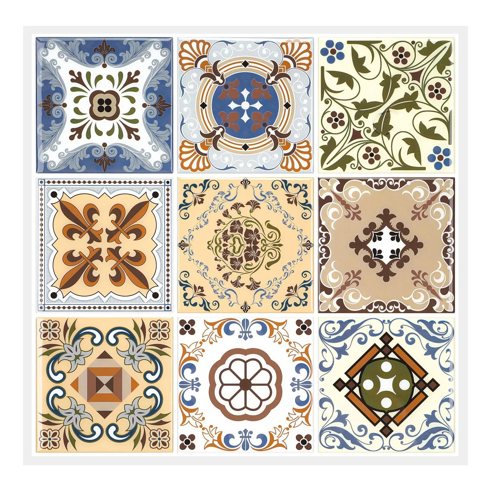 5 Sheel 3d Mosaic Wall Stickers 10*10inch Waterproof and Oily Kitchen Self-adhesive Wall Sticker for Bathroom Home Decoration
5 Sheel 3d Mosaic Wall Stickers 10*10inch Waterproof and Oily Kitchen Self-adhesive Wall Sticker for Bathroom Home Decoration
