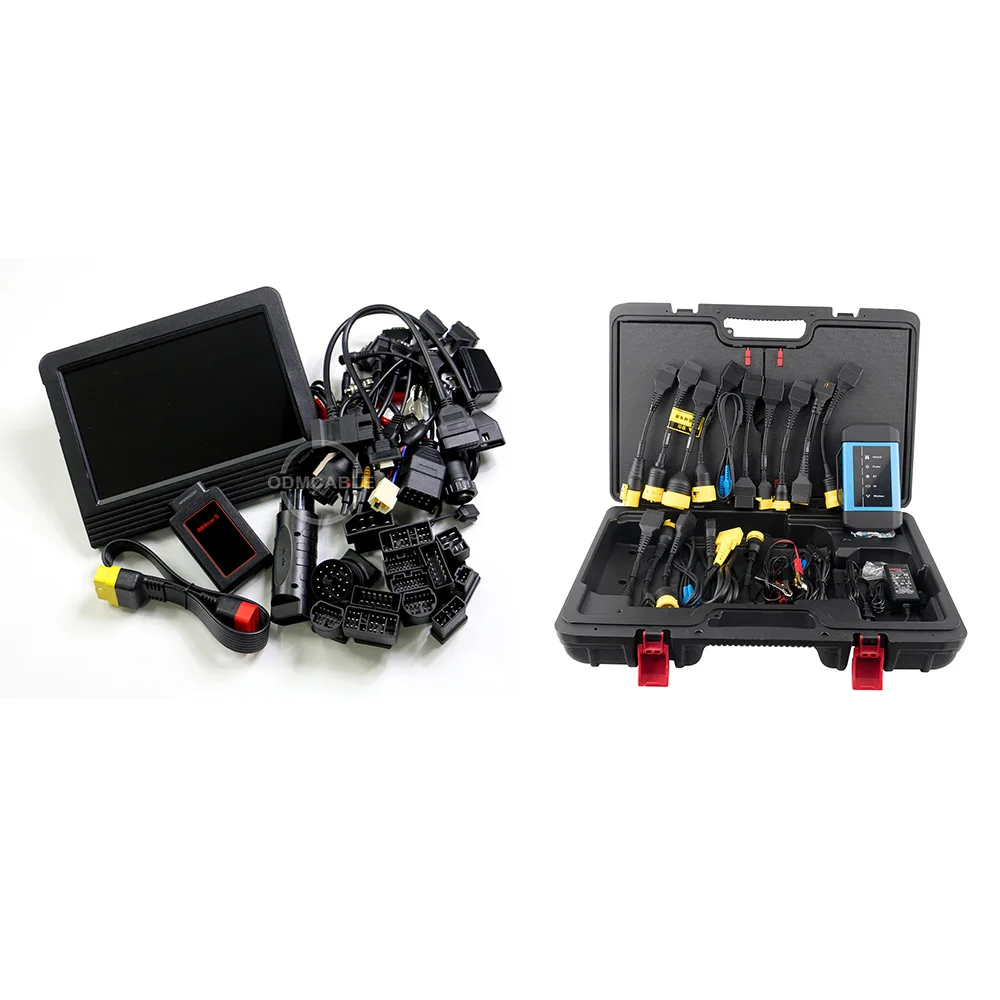 For Launch X431 V+ 4.0 Wifi 10.1inch Tablet with HD3 Heavy Duty Adapter Work on both 12V & 24V Cars and Trucks universal scanner
For Launch X431 V+ 4.0 Wifi 10.1inch Tablet with HD3 Heavy Duty Adapter Work on both 12V & 24V Cars and Trucks universal scanner