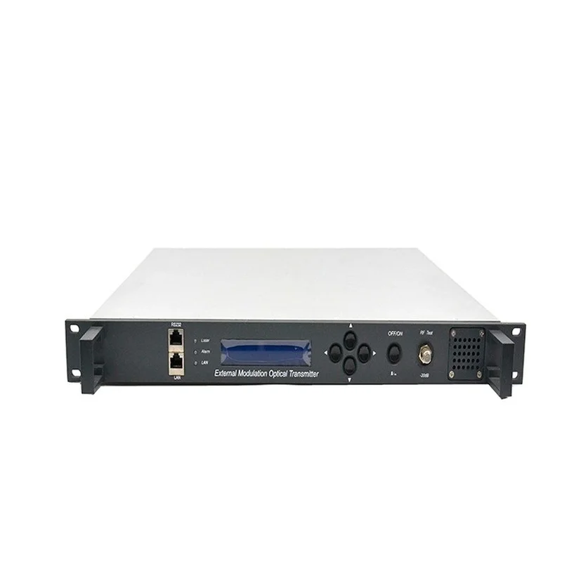 Catv 1550nm 2*10 db fiber optic external transmitter cctv fiber optic transmitter receiver
Catv 1550nm 2*10 db fiber optic external transmitter cctv fiber optic transmitter receiver