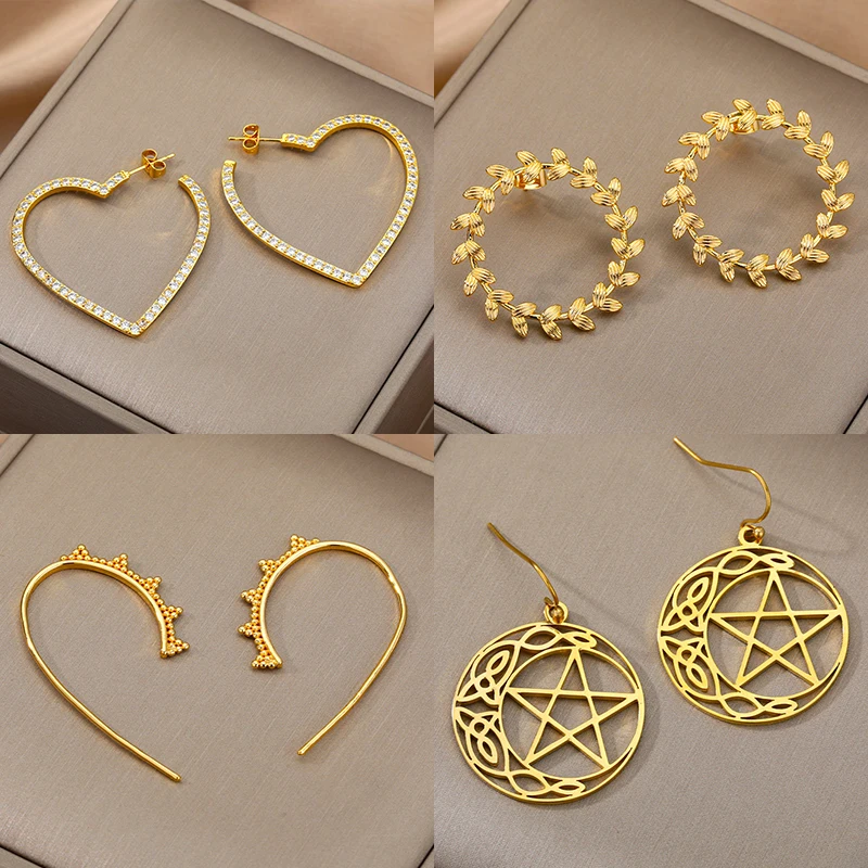 Imitation Pearls Gold Hoop Earrings 2021 Trend Geometric Hollow Love Heart Stud Earrings for Women Goth Piercing Jewelry Gifts
Imitation Pearls Gold Hoop Earrings 2021 Trend Geometric Hollow Love Heart Stud Earrings for Women Goth Piercing Jewelry Gifts