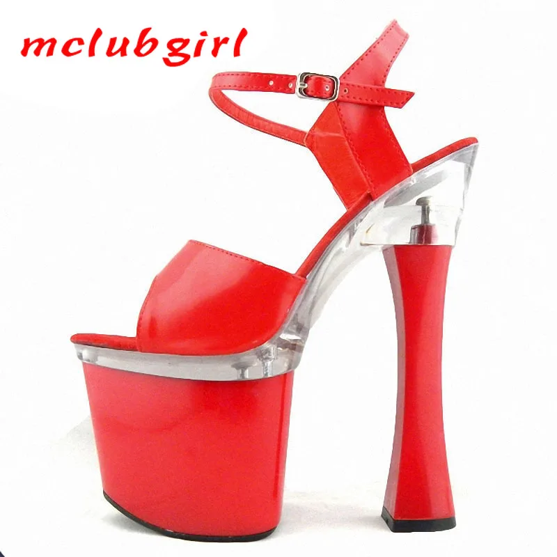 Mclubgirl/пикантные женские босоножки на очень высоком каблуке 18 см, на платформе; Очень толстый высокий каблук; Темпераментные босоножки; LYP
Mclubgirl/пикантные женские босоножки на очень высоком каблуке 18 см, на платформе; Очень толстый высокий каблук; Темпераментные босоножки; LYP