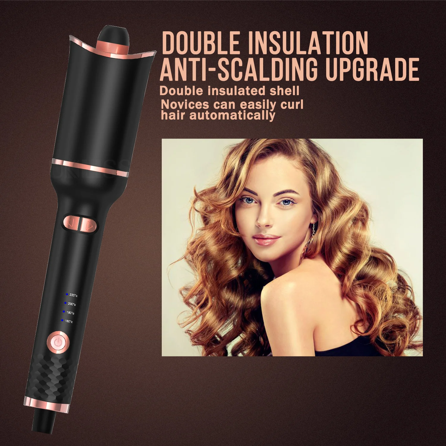 Cordless Hair Curler Automatic Wands Curling Irons Hair Curlers Machine Portable Ceramic Wireless Rechargeable Hair Curly Tools
Cordless Hair Curler Automatic Wands Curling Irons Hair Curlers Machine Portable Ceramic Wireless Rechargeable Hair Curly Tools