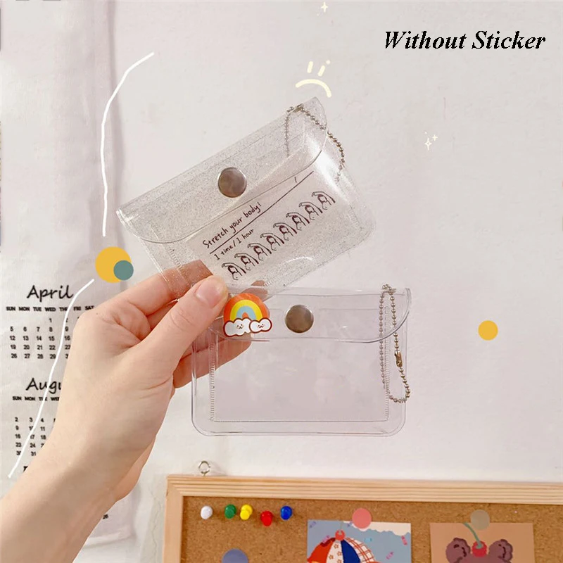 2020New Transparent Waterproof PVC Women Card Case Business Card Holder Men Credit Card Bag ID Card Mini Wallet Girls Coin Purse
2020New Transparent Waterproof PVC Women Card Case Business Card Holder Men Credit Card Bag ID Card Mini Wallet Girls Coin Purse