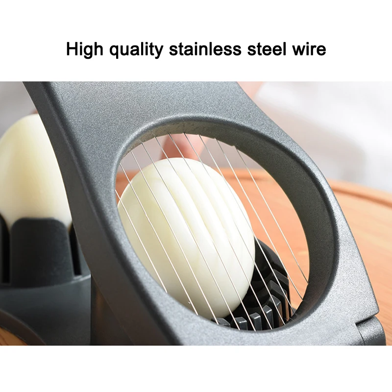 2 in 1 Stainless Steel Egg Slicers for Boil Eggs Egg Cutter Splitter Dividers Kitchen Gadgets SCVD889
2 in 1 Stainless Steel Egg Slicers for Boil Eggs Egg Cutter Splitter Dividers Kitchen Gadgets SCVD889