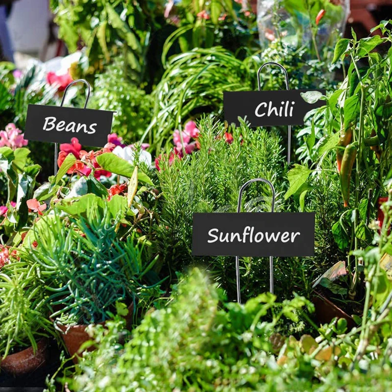 30 Pcs Metal Plant Labels Weatherproof Garden Markers Reusable Nursery Tags for Vegetables Herb Flower Greenhouse Black
30 Pcs Metal Plant Labels Weatherproof Garden Markers Reusable Nursery Tags for Vegetables Herb Flower Greenhouse Black