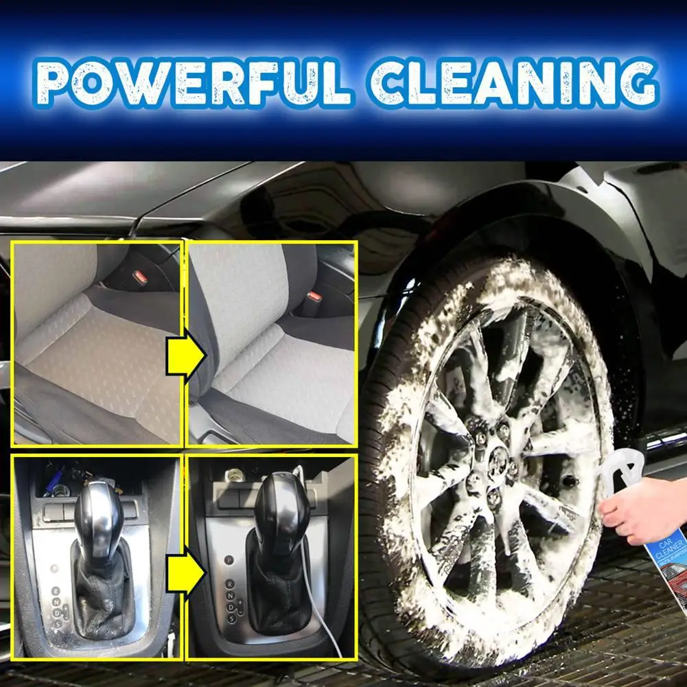1pc Car Multi-Functional Foam Cleaner All - Purpose Water Cleaner Auto Interior Cleaning Agent Home Anti-damage Coating
1pc Car Multi-Functional Foam Cleaner All - Purpose Water Cleaner Auto Interior Cleaning Agent Home Anti-damage Coating
