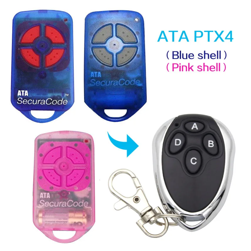 ATA PTX4 433 92 MHz remote control PTX-4 rolling code Garage Gate Door Replacement Remote Control | Безопасность и защита