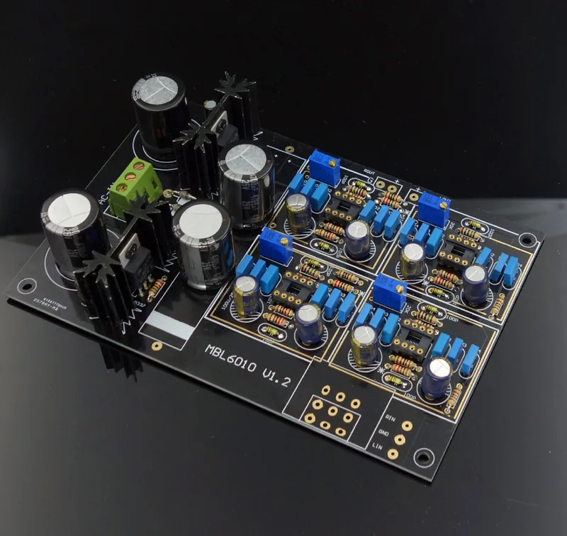 Комплект платы предварительного усилителя MBL6010D плата усиления Hi-Fi на основе