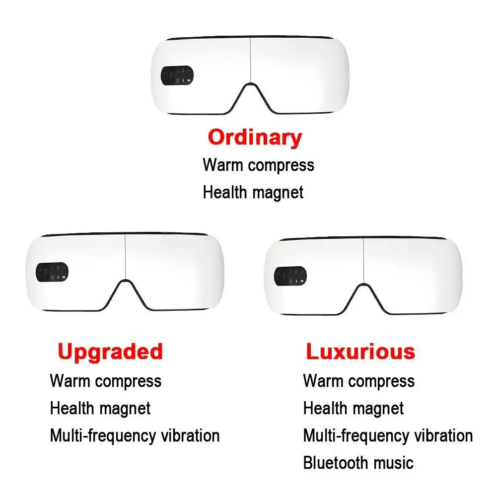 Massage Soothing Eye LCD Screen Eye Protector Smart Massager Multifunctional Eye Eye Eye Protector Massager N6K7
Massage Soothing Eye LCD Screen Eye Protector Smart Massager Multifunctional Eye Eye Eye Protector Massager N6K7